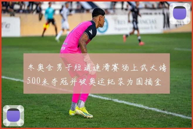 冬奥会男子短道速滑赛场上武大靖500米夺冠并破奥运纪录为国摘金